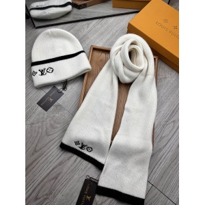 $44.00,Louis Vuitton Wool Hats Scarf Set Unisex # 273293