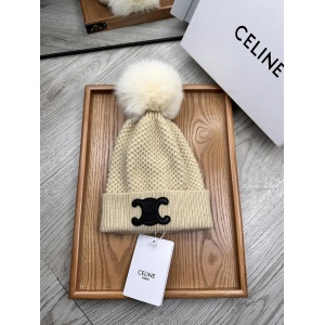 $28.00,Celine Wool Hat Unisex # 273616