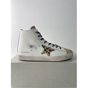 $95.00,Golden Goose Francy with leather star Sneaker Unisex # 274273