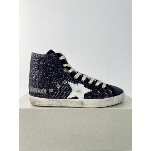 $95.00,Golden Goose Francy with leather star Sneaker Unisex # 274274