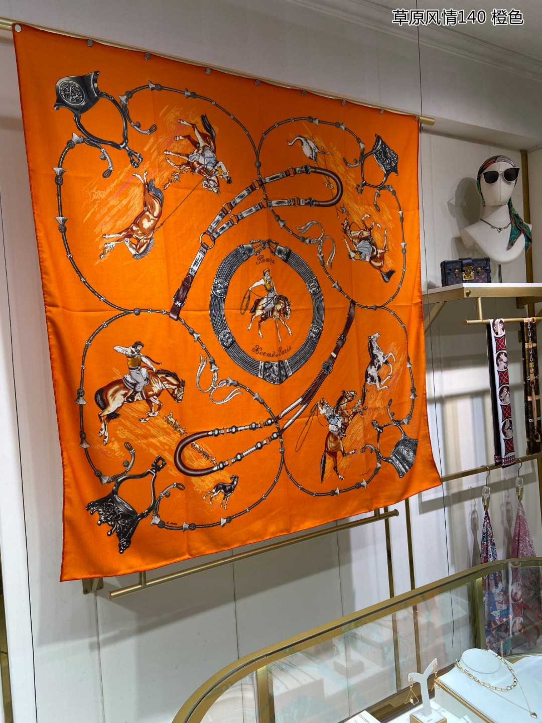 Hermes Cashmere Scarf For Women  # 273732, cheap Hermes Scarves, only $56!