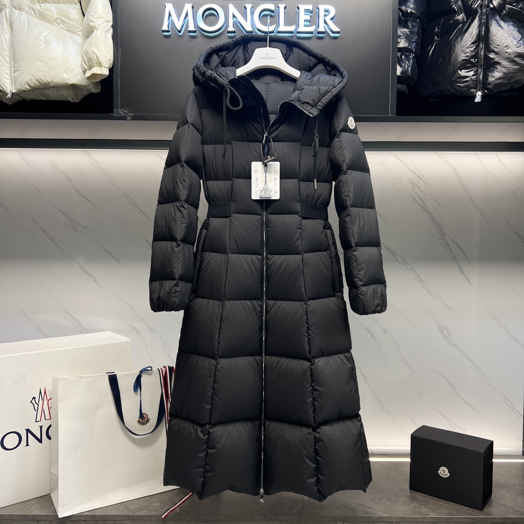 Moncler Womens Black Faucon Hooded Quilted Shell Down Coat # 274270, cheap Moncler down Jackets Women, only $199!