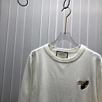Gucci Round Neck Sweaters White For Men # 272770, cheap Gucci Sweaters