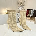 Balmain Knitted Ankle Boots For Women # 272791