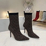 Balmain Knitted Ankle Boots For Women # 272792