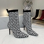 Balmain Knitted Ankle Boots For Women # 272793