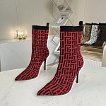 Balmain Knitted Ankle Boots For Women # 272794, cheap Balmain Boots