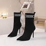 Balmain Knitted Ankle Boots For Women # 272796