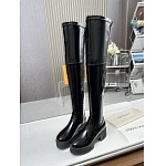 Louis Vuitton Knee High Patent Leather Boots For Women # 272807