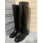 Prada Patent Leathe High Boots For Women # 272810
