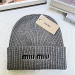Miumiu Wool Hats Unisex # 273633, cheap Miumiu Wool Hats
