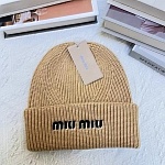 Miumiu Wool Hats Unisex # 273634, cheap Miumiu Wool Hats