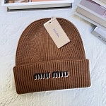 Miumiu Wool Hats Unisex # 273636, cheap Miumiu Wool Hats