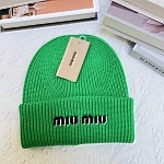 Miumiu Wool Hats Unisex # 273639, cheap Miumiu Wool Hats
