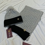 Lora Piana Wool Hats And Scarf Set Unisex # 273664, cheap Loro Piana Wool Hats