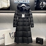 Moncler Womens Black Faucon Hooded Quilted Shell Down Coat # 274270