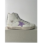Golden Goose Francy with Purple leather star Sneaker Unisex # 274272