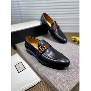 $92.00,Gucci Cowhide Leather Loafer For Men # 274364
