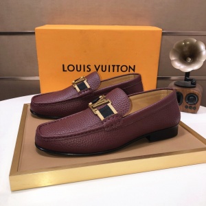 $115.00,Louis Vuitton Cowhide Leather Loafer For Men  # 274389