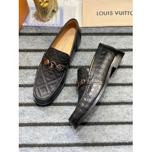 $89.00,Louis Vuitton Cowhide Leather Loafer For Men  # 274402
