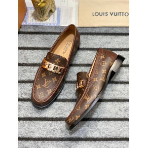 $89.00,Louis Vuitton Cowhide Leather Loafer For Men # 274418