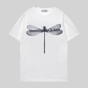 $25.00,Alexander McQueen Short Sleeve T Shirts For Men # 274800