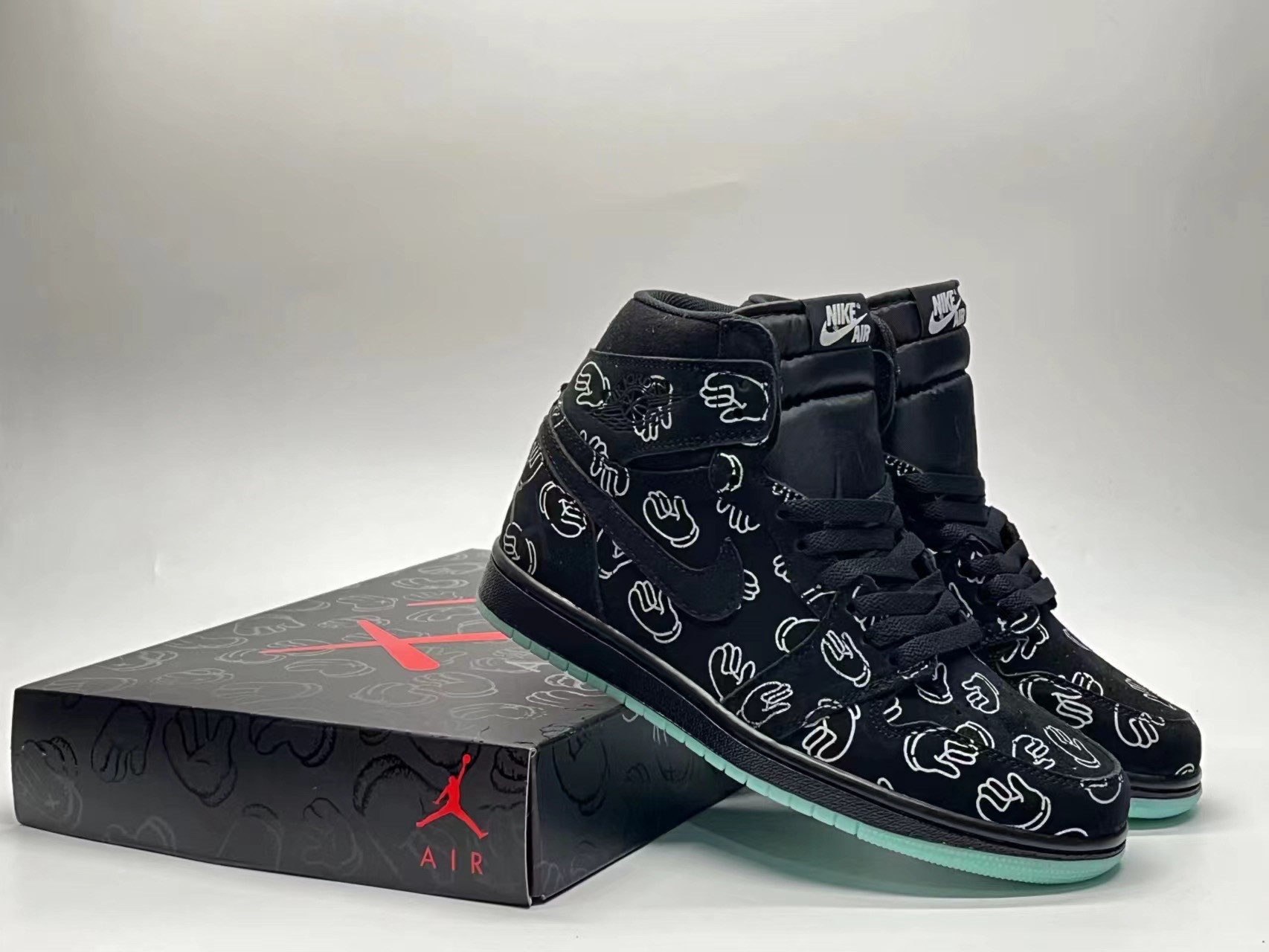 Air Jordan 1 Sneakers Unisex # 275496, cheap Jordan1, only $67!