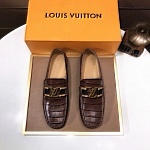 Louis Vuitton Cowhide Leather Loafer For Men  # 274393, cheap For Men