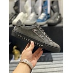Philipp Plein Cowhide Leather Low Top Sneakers For Men # 274528, cheap Philipp Plein
