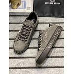Philipp Plein Cowhide Leather Low Top Sneakers For Men # 274528, cheap Philipp Plein