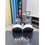 Hugo Boss Cowhide Leather Low Top Sneakers For Men # 274567, cheap Boss Sneakers