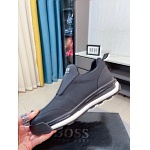 Hugo Boss Cowhide Leather Slip On Sneakers For Men # 274570, cheap Boss Sneakers