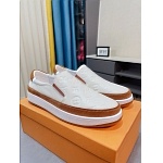 Louis Vuitton Cowhide Leather Slip On Sneakers For Men # 274577