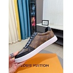 Louis Vuitton Cowhide Leather Slip On Sneakers For Men # 274581, cheap For Men