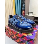 Louis Vuitton Cowhide Leather Lace Up Sneakers For Men # 274585