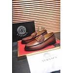Versace Cowhide Leather Loafers For Men # 275008