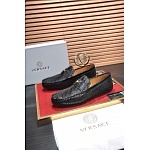 Versace Cowhide Leather Loafers For Men # 275016