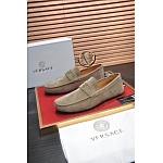 Versace Cowhide Leather Loafers For Men # 275017