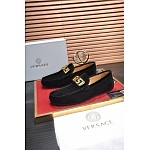 Versace Cowhide Leather Loafers For Men # 275022