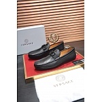 Versace Cowhide Leather Loafers For Men # 275023