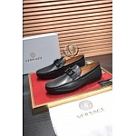 Versace Cowhide Leather Loafers For Men # 275024