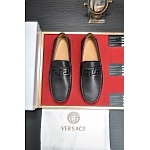Versace Cowhide Leather Loafers For Men # 275024, cheap Versace Dress Shoes