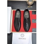 Versace Cowhide Leather Loafers For Men # 275033, cheap Versace Dress Shoes