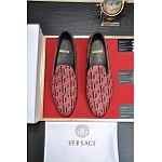 Versace Cowhide Leather Loafers For Men # 275034, cheap Versace Dress Shoes