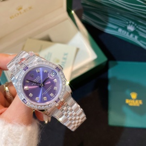$125.00,Rolex 31mm Datejust Wristwatch Green Diamond For Women # 275589
