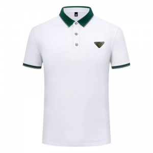 $30.00,Prada Short Sleeve Polo Shirts For Men # 277426
