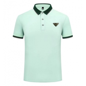$30.00,Prada Short Sleeve Polo Shirts For Men # 277433