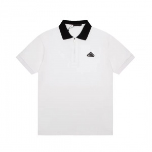 $34.00,Prada Short Sleeve Polo Shirts For Men # 277500
