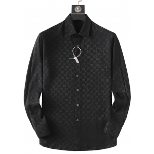 $36.00,Gucci Long Sleeve Shirts For Men # 277503