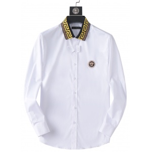 $36.00,Versace Long Sleeve Shirts For Men # 277513